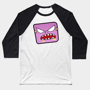 Cool Angry Sticker Baseball T-Shirt